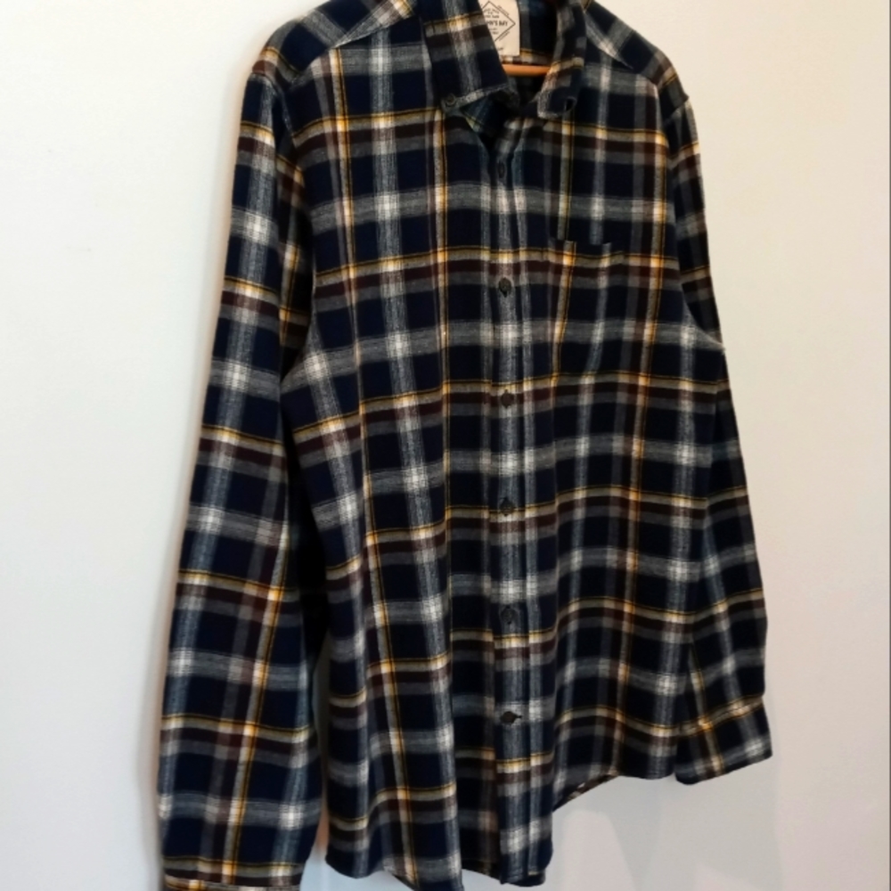 Vintage ST. JOHN'S BAY Flannel Shirt - Picture 4 of 11